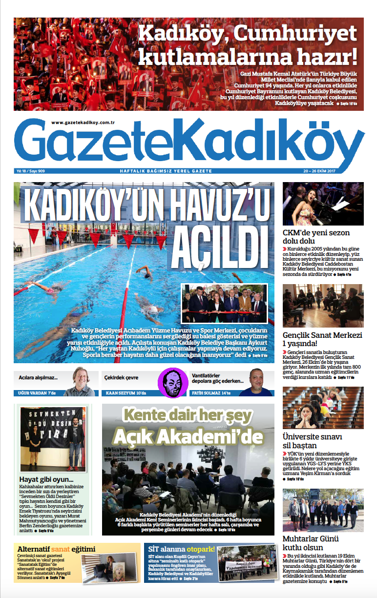 Gazete Kadıköy - 909. SAYI
